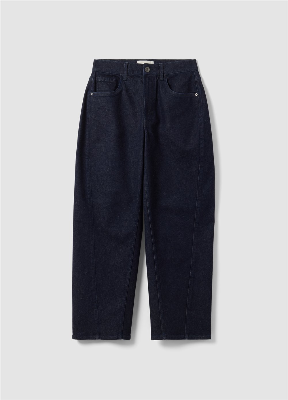 Mavi Balon Kesim Esnek Pamuklu Denim Jean