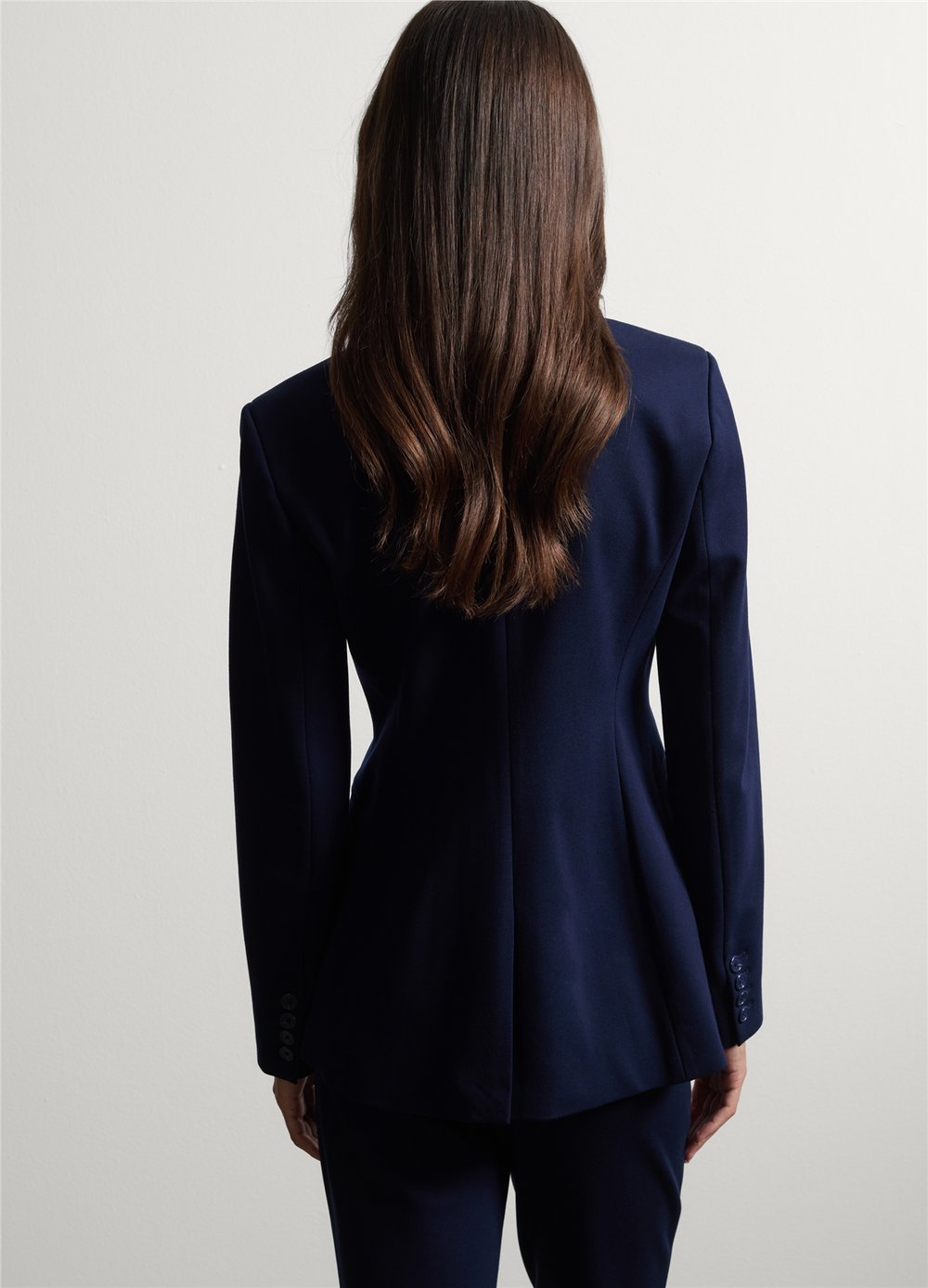 Mavi Klasik Yaka Regular Fit Esnek Viskon Blazer Ceket