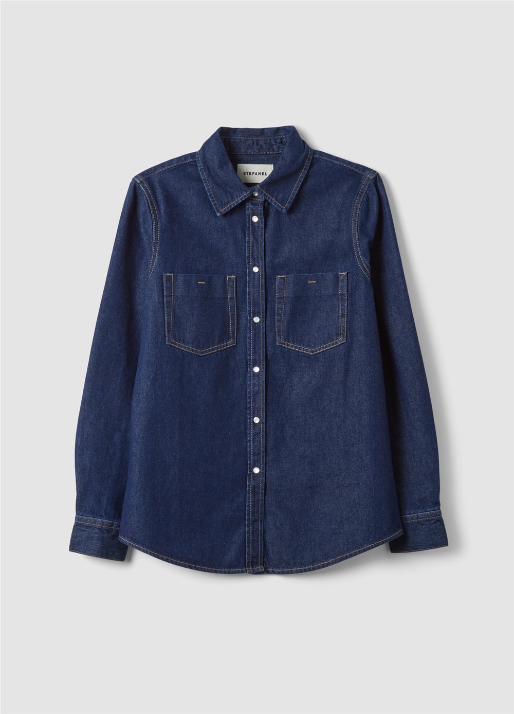 Mavi Regular Fit Saf Pamuk Denim Gömlek