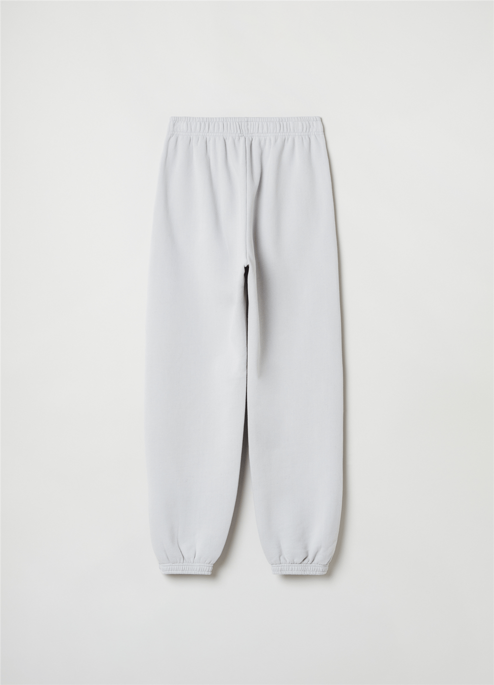 Peluş Açık Gri Jogger Pantolon