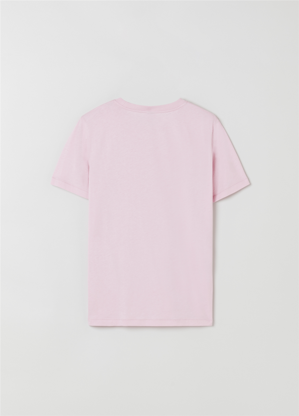 Supima Pamuklu Pembe Tişört