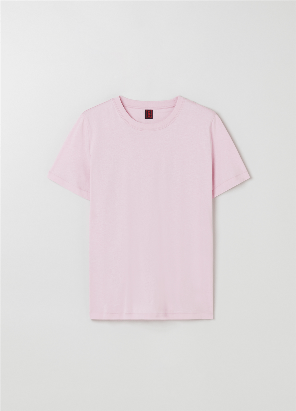 Supima Pamuklu Pembe Tişört