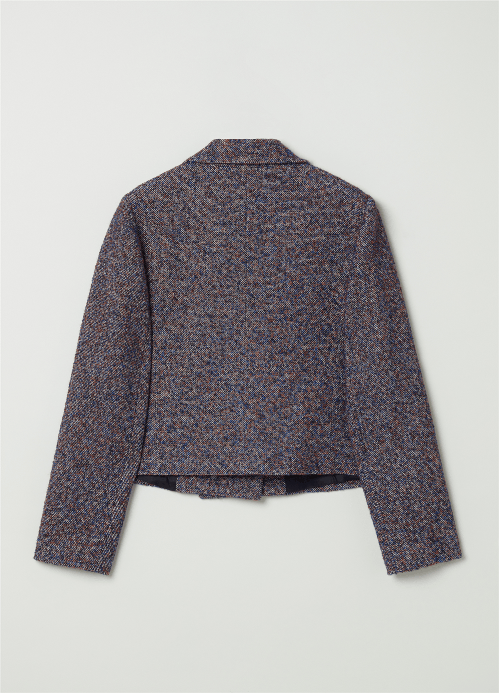 Tüvit Gri Kruvaze Blazer