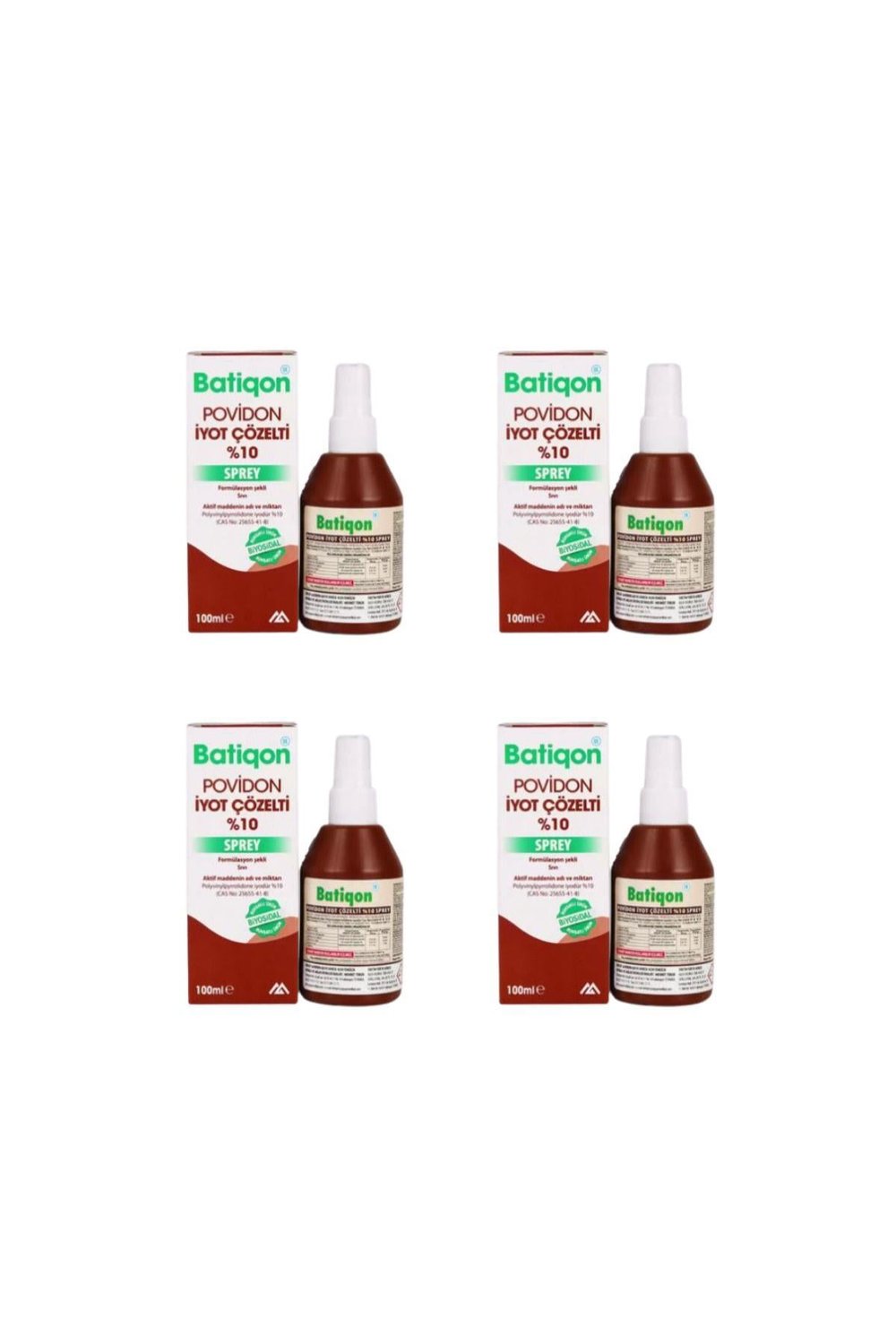 - BATİKON 100 ML - 4 ADET