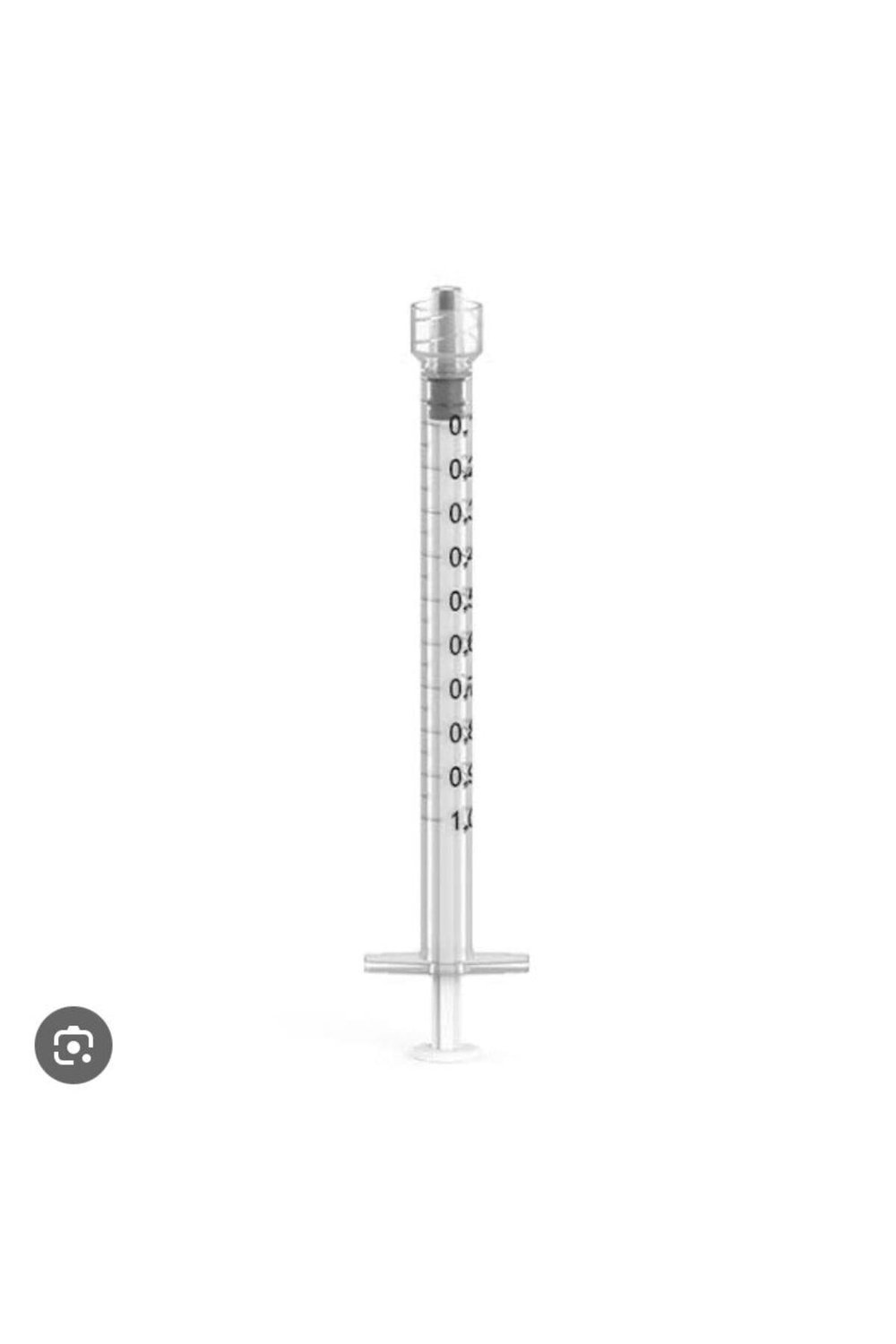 1 cc luerlock kilitli iğnesiz enjektör 100 adet