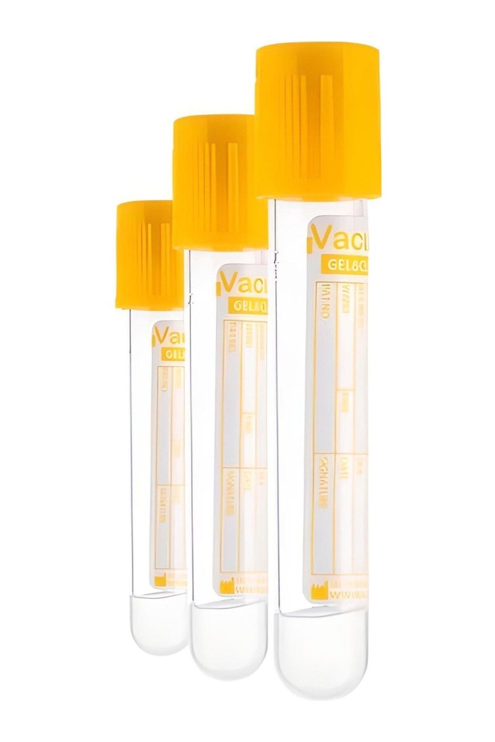 BİYOKİMYA TÜPÜ SARI KAPAK 400 ADET 5ML