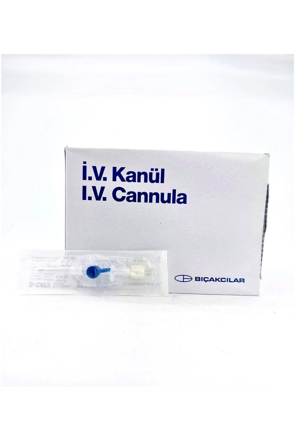 Branül, I.V Kanül (intraket) Mavi (22g) 1 Kutu 50'li Paket