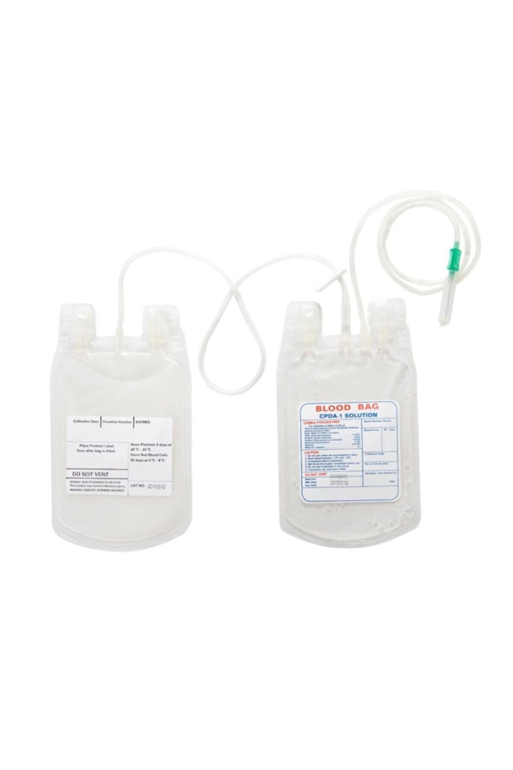 Tekli Kan Torbası 5 Adet 450 ml