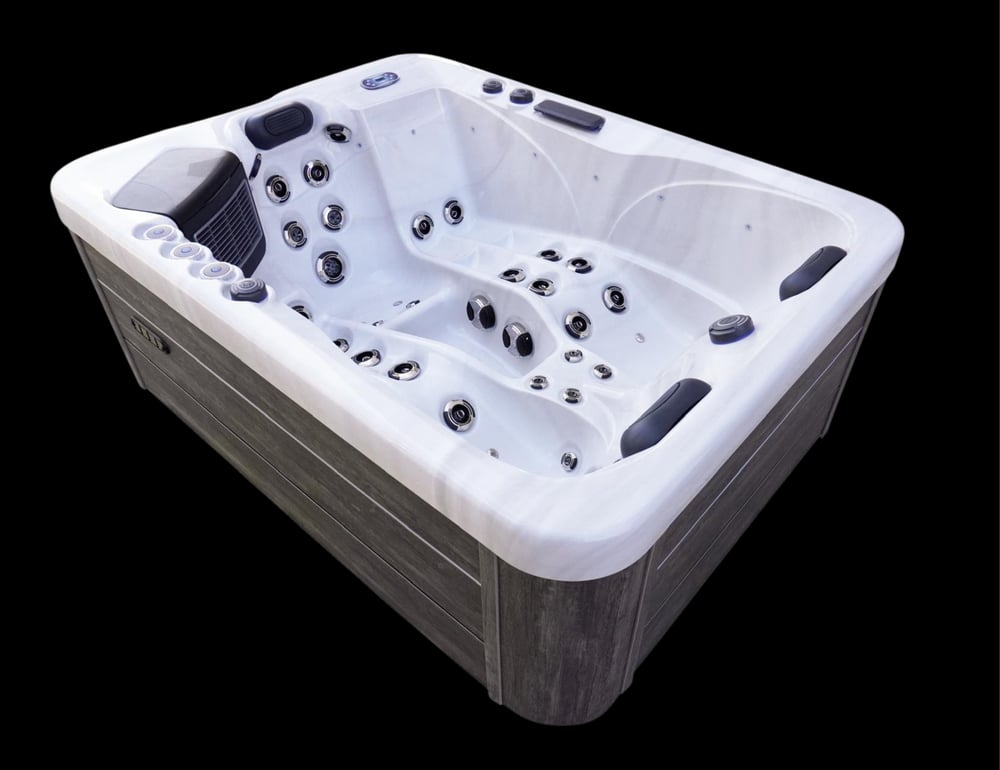 220 x 165 x 86 CM ISITMALI 4 KİŞİLİK SPA JAKUZİ