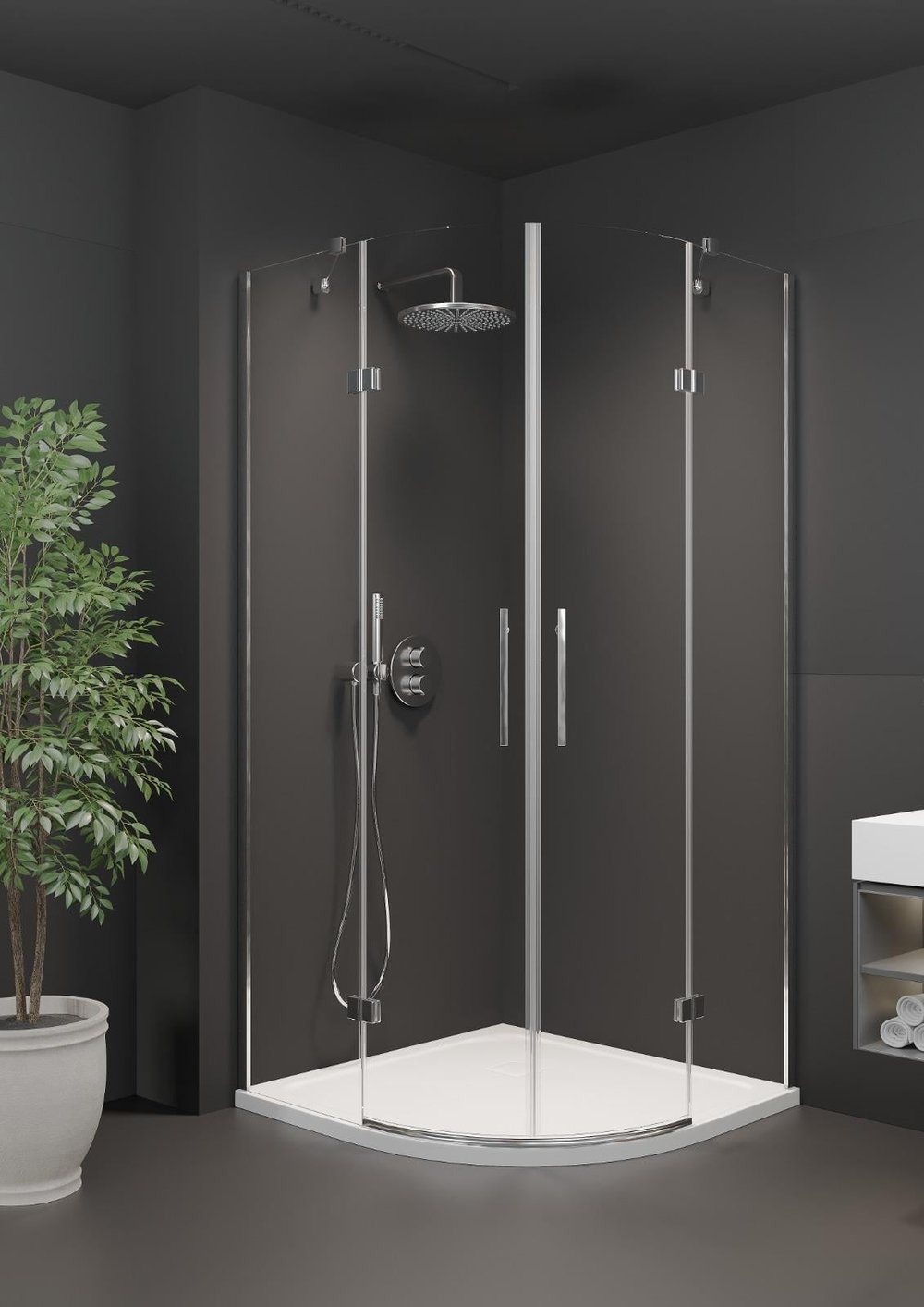 ELİTE OVAL MENTEŞELİ KABİN