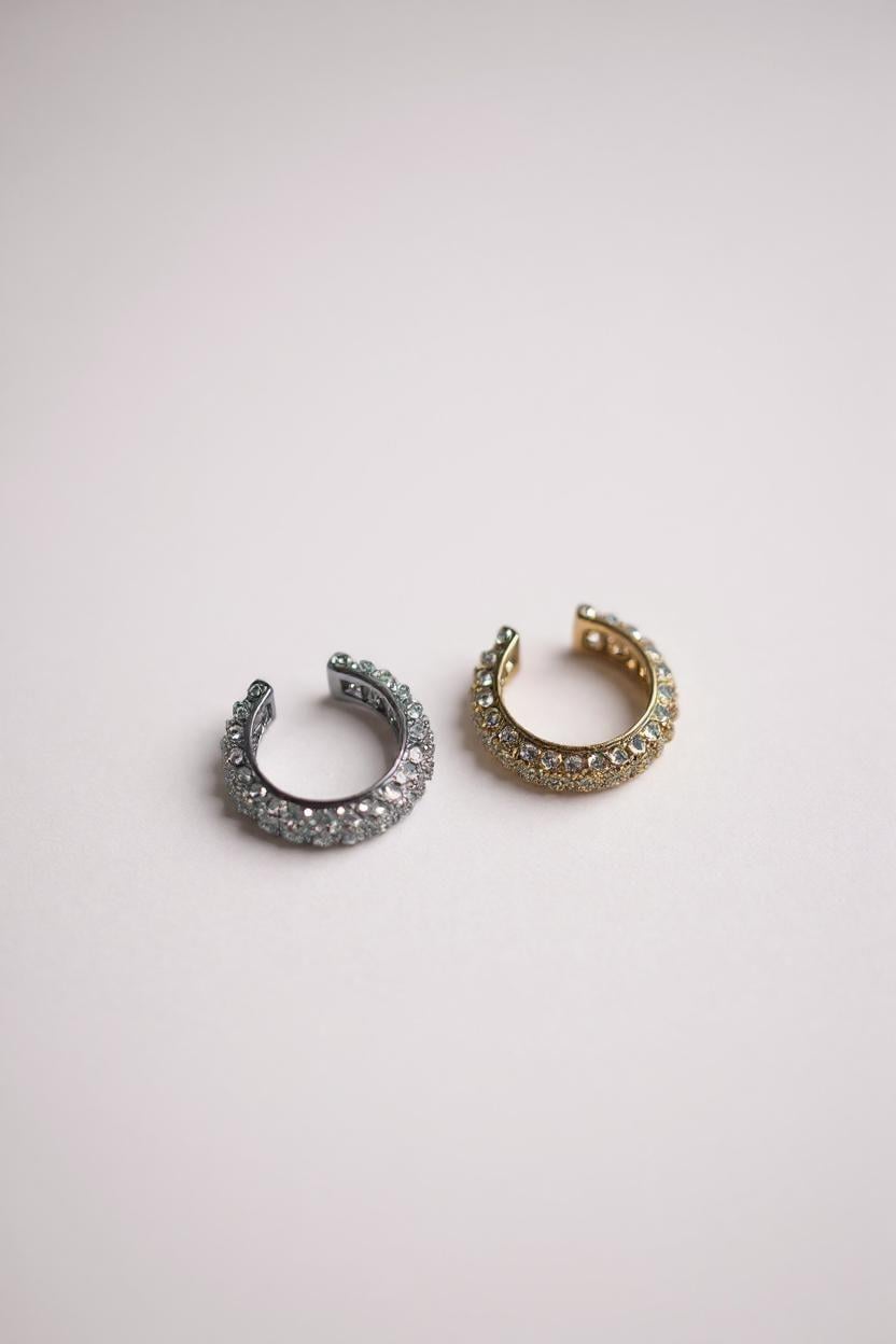 PAVE TAŞLI EARCUFF