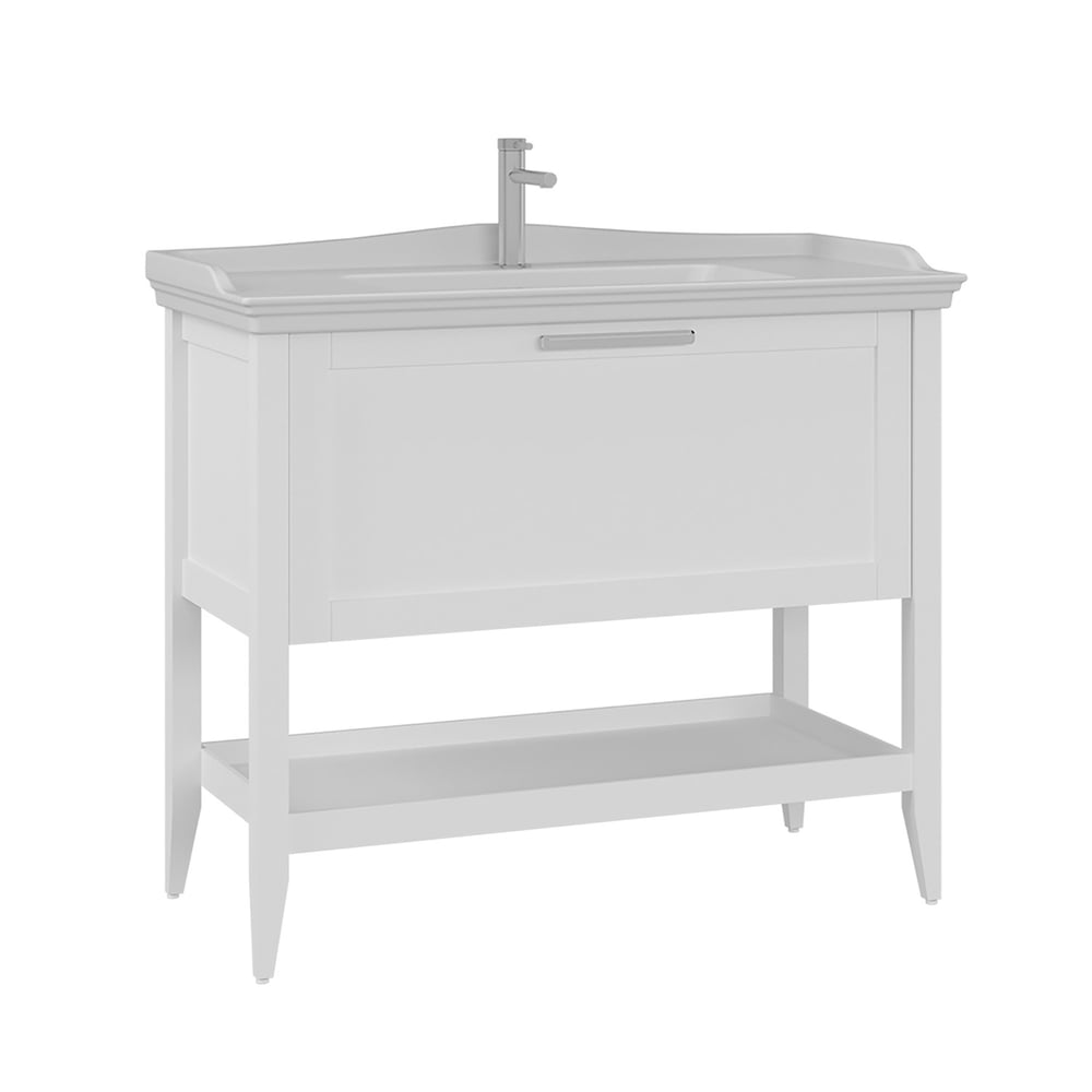 Bastle 105 cm Lavabolu Banyo Alt Dolabı