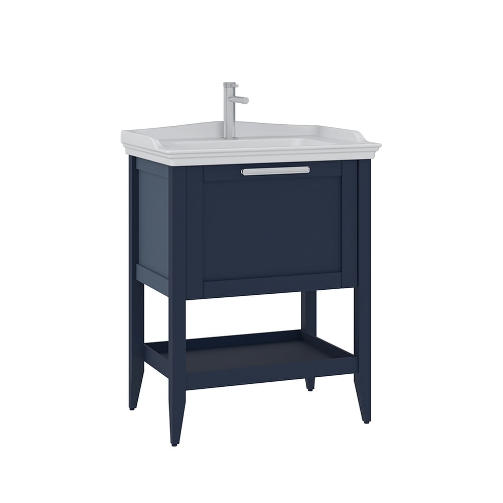 Bastle 65 cm Lavabolu Banyo Alt Dolabı