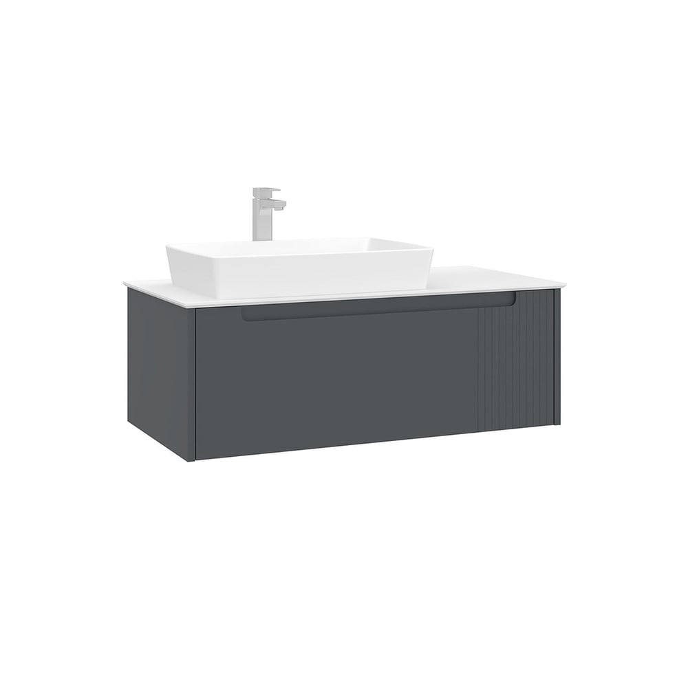 Biella 100 cm Lavabolu Banyo Alt Dolabı