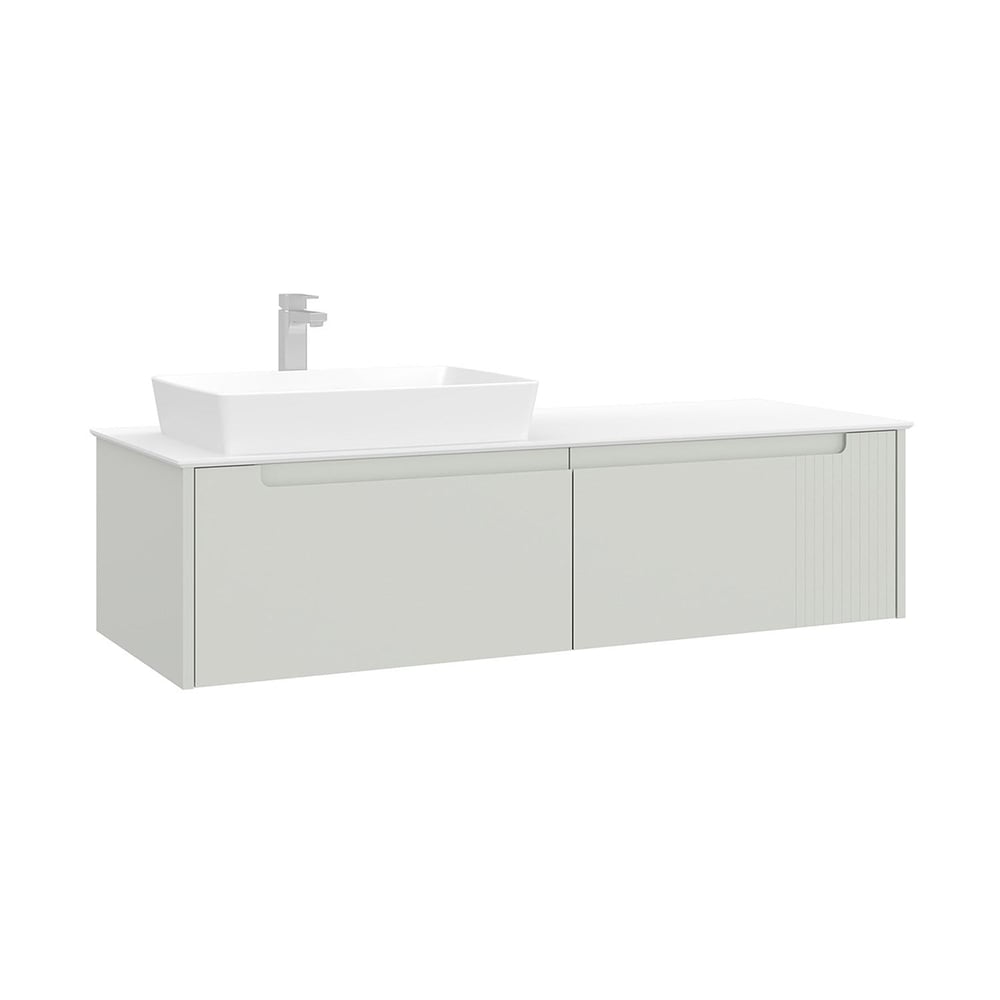 Biella 140 cm Lavabolu Banyo Alt Dolabı
