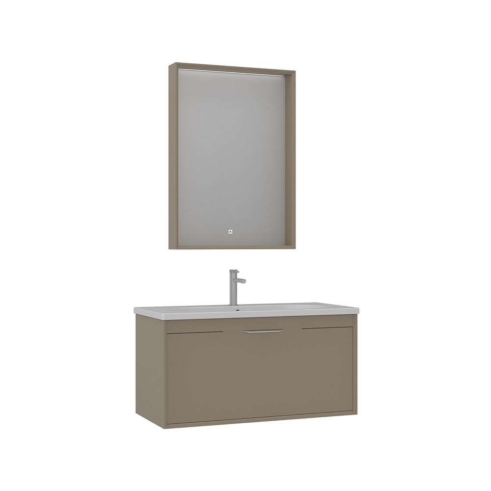 Clay 100 cm Banyo Dolabı Takımı