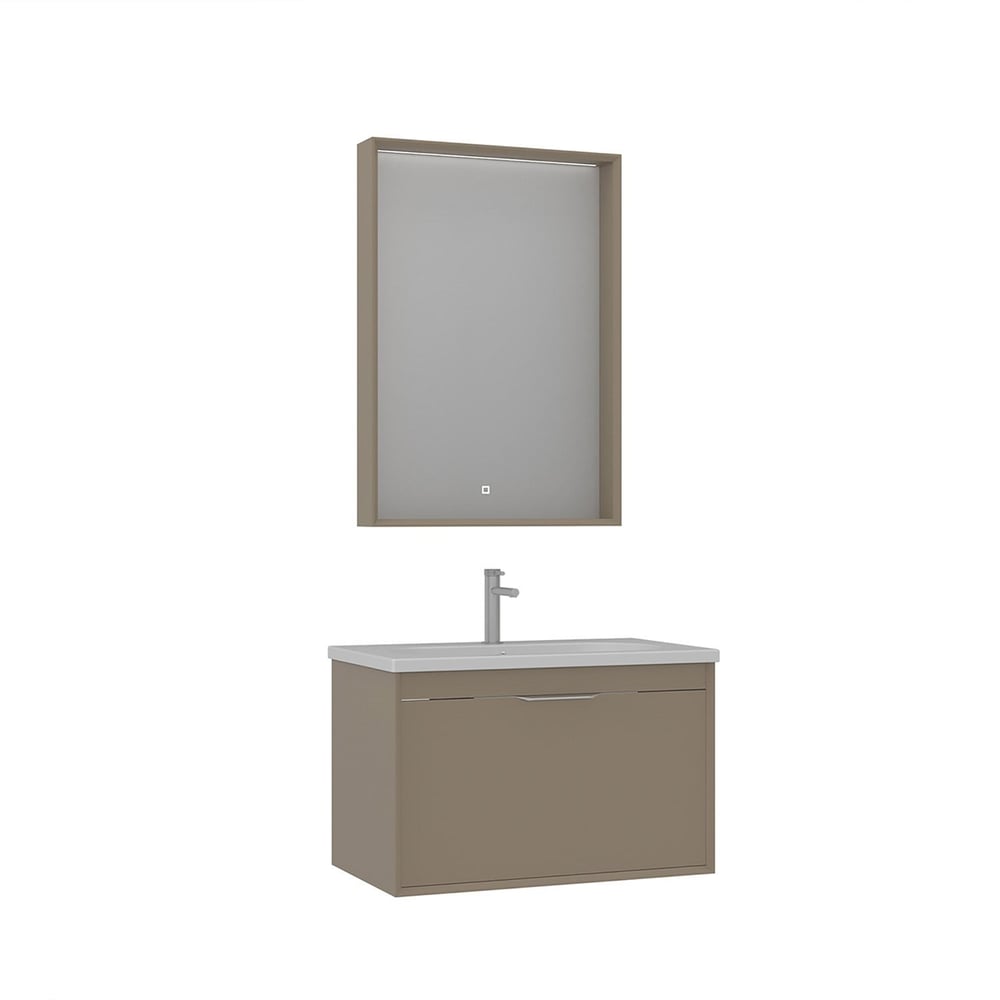 Clay 80 cm Banyo Dolabı Takımı