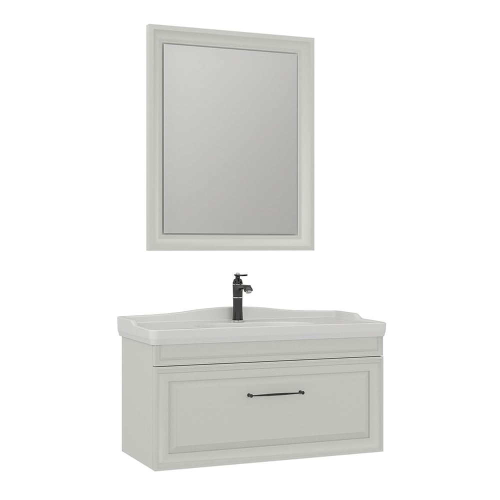 Design 105 cm Banyo Dolabı Takımı
