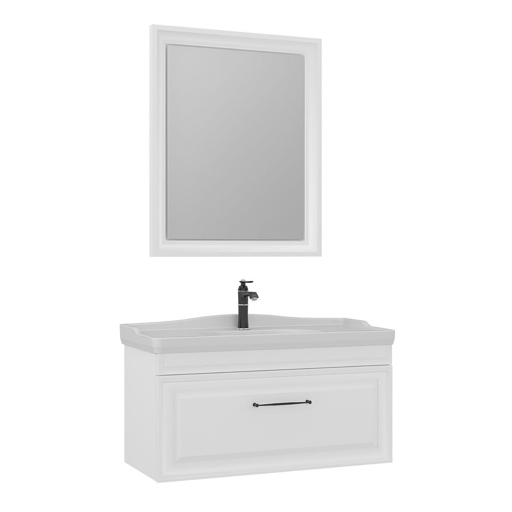 Design 105 cm Banyo Dolabı Takımı