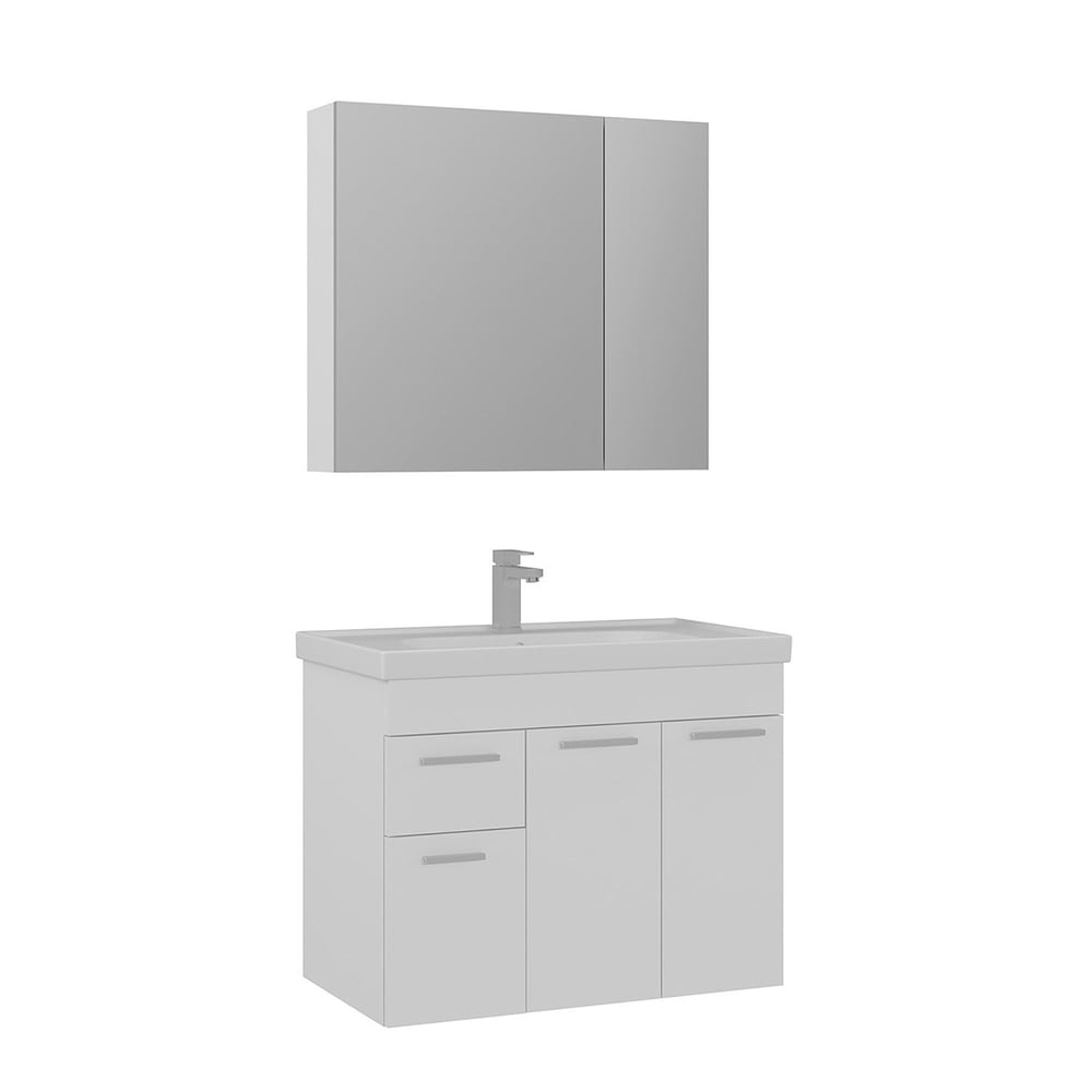 Enez 80 cm Banyo Dolabı Takımı
