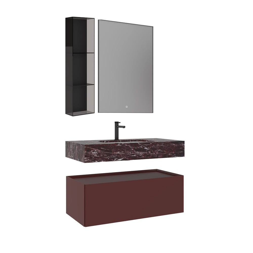 Levanto 100 cm Banyo Dolabı Takımı