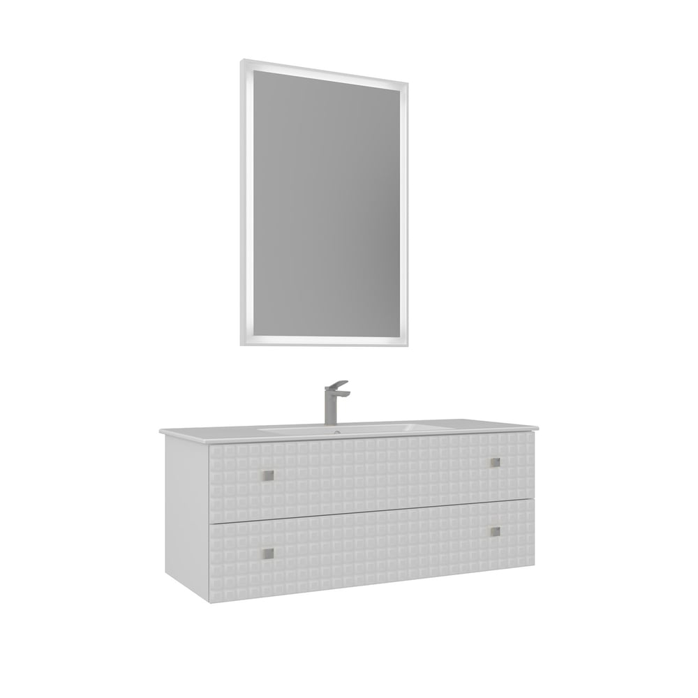 Lipari 120 cm Asma Banyo Dolabı Takımı
