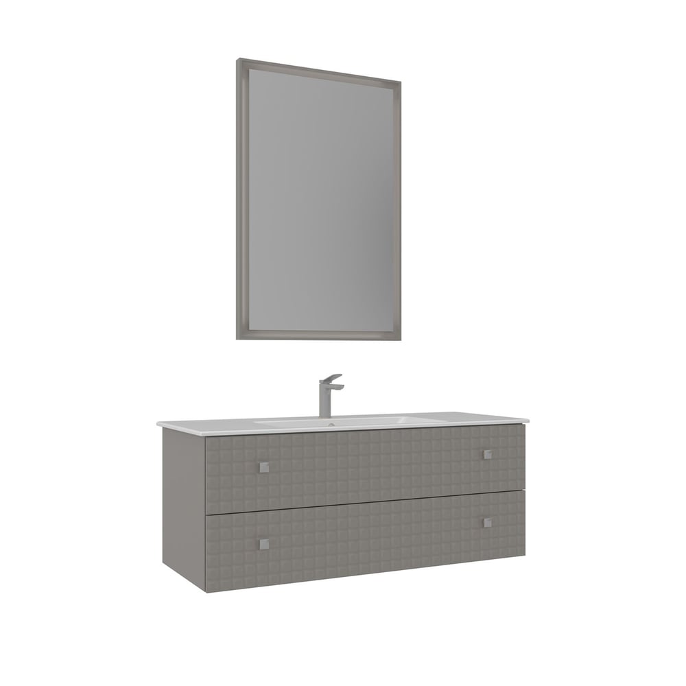 Lipari 120 cm Asma Banyo Dolabı Takımı