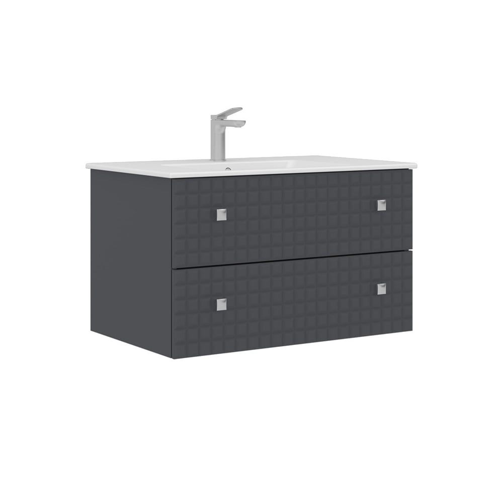 Lipari 80 cm Asma Lavabolu Banyo Alt Dolabı