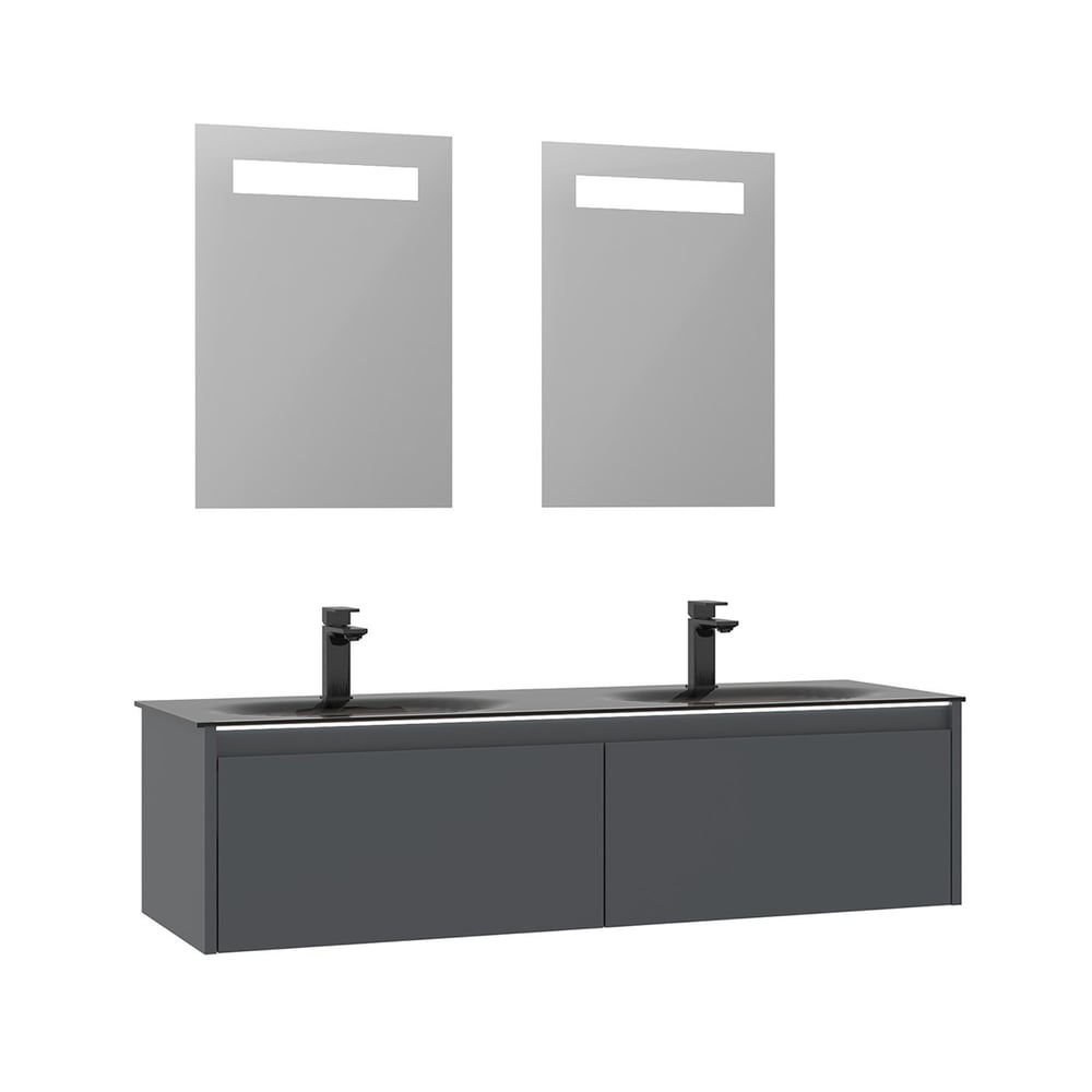 Lisbon 132 cm Banyo Dolabı Takımı