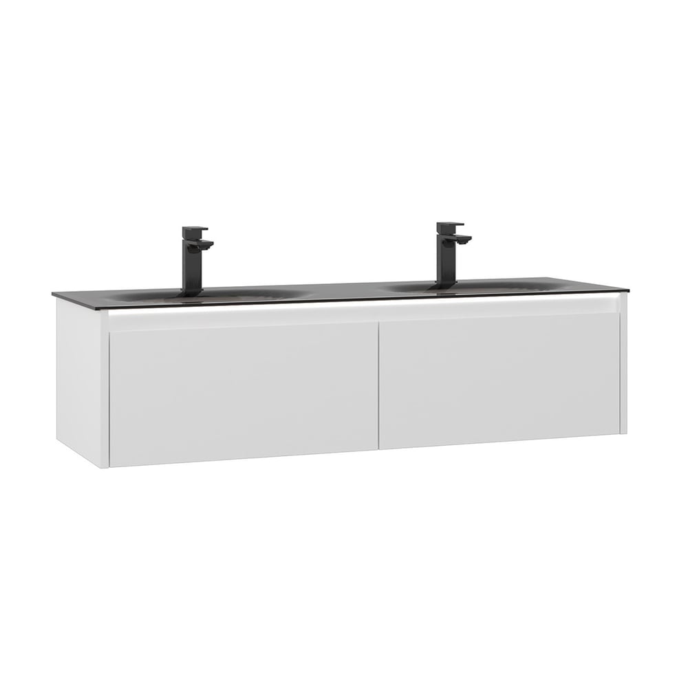 Lisbon 132 cm Lavabolu Banyo Alt Dolabı