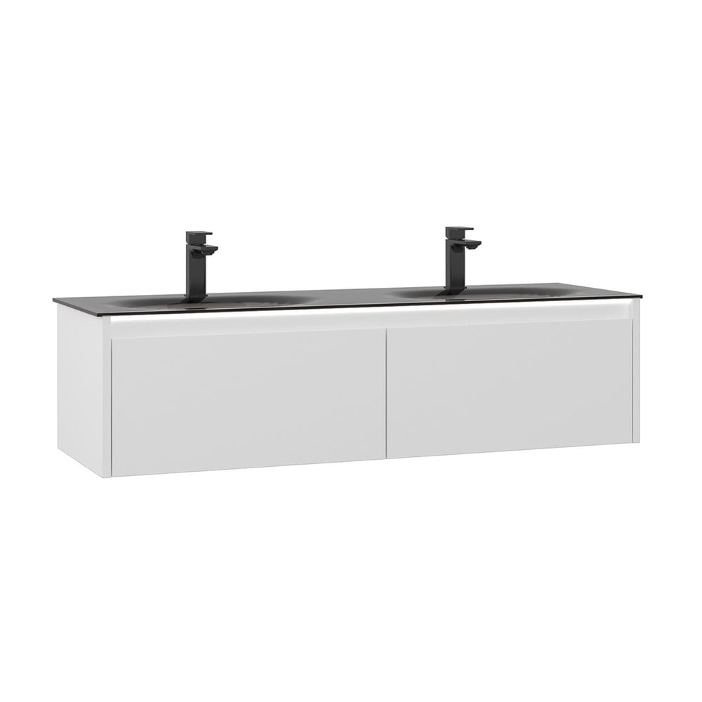 Lisbon 132 cm Lavabolu Banyo Alt Dolabı
