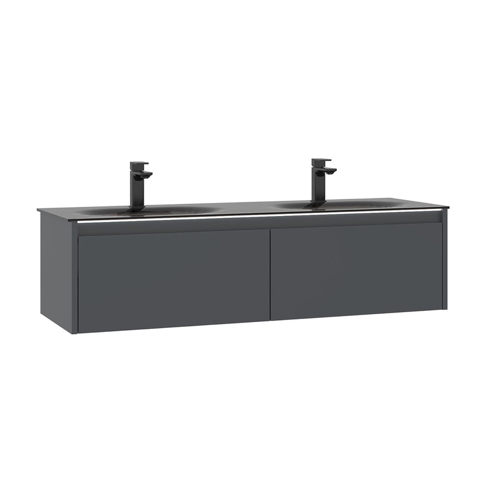 Lisbon 132 cm Lavabolu Banyo Alt Dolabı