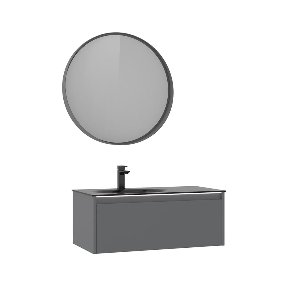 Lisbon 90 cm Banyo Dolabı Takımı
