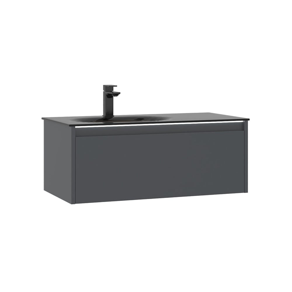 Lisbon 90 cm Lavabolu Banyo Alt Dolabı