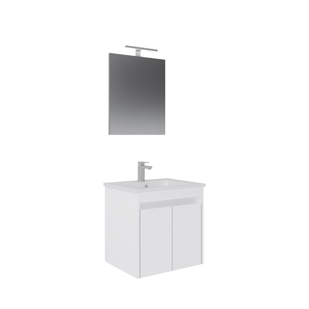 Lova 60 cm Banyo Dolabı Takımı