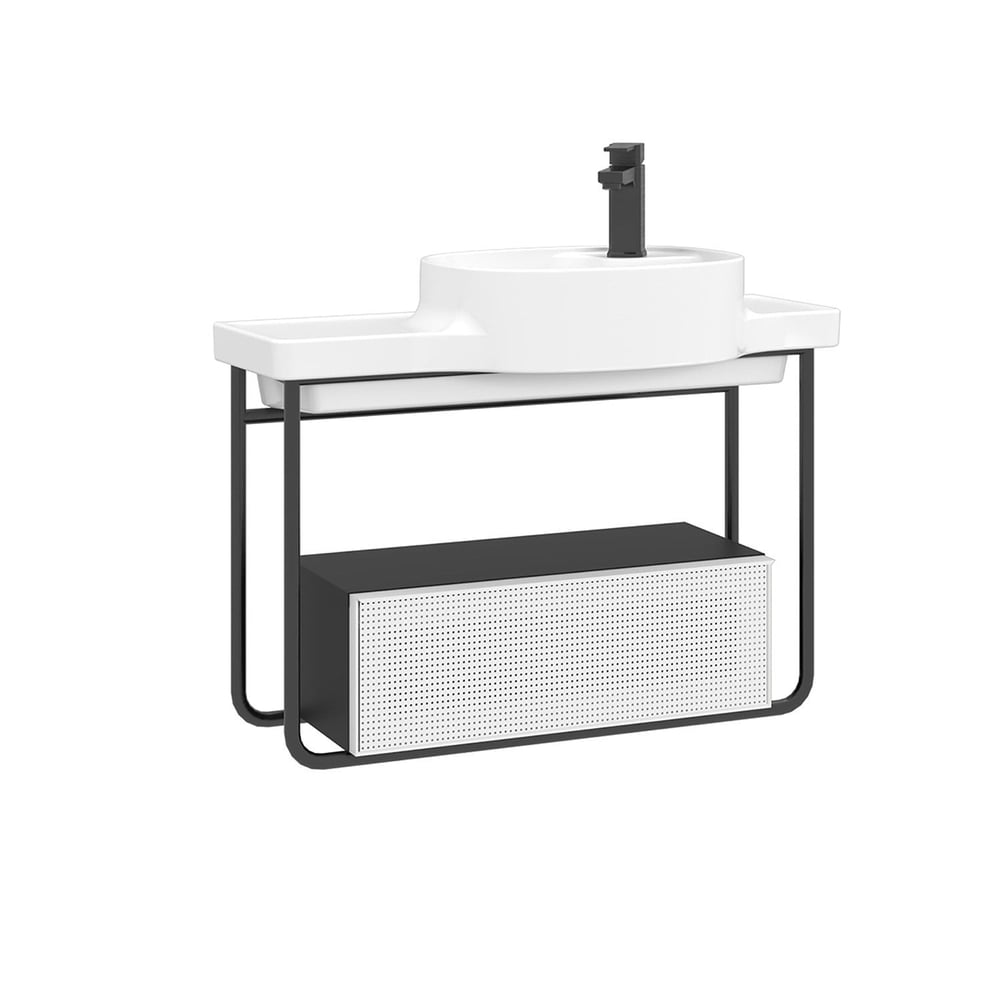 Noto 80 cm Lavabolu Banyo Alt Dolabı