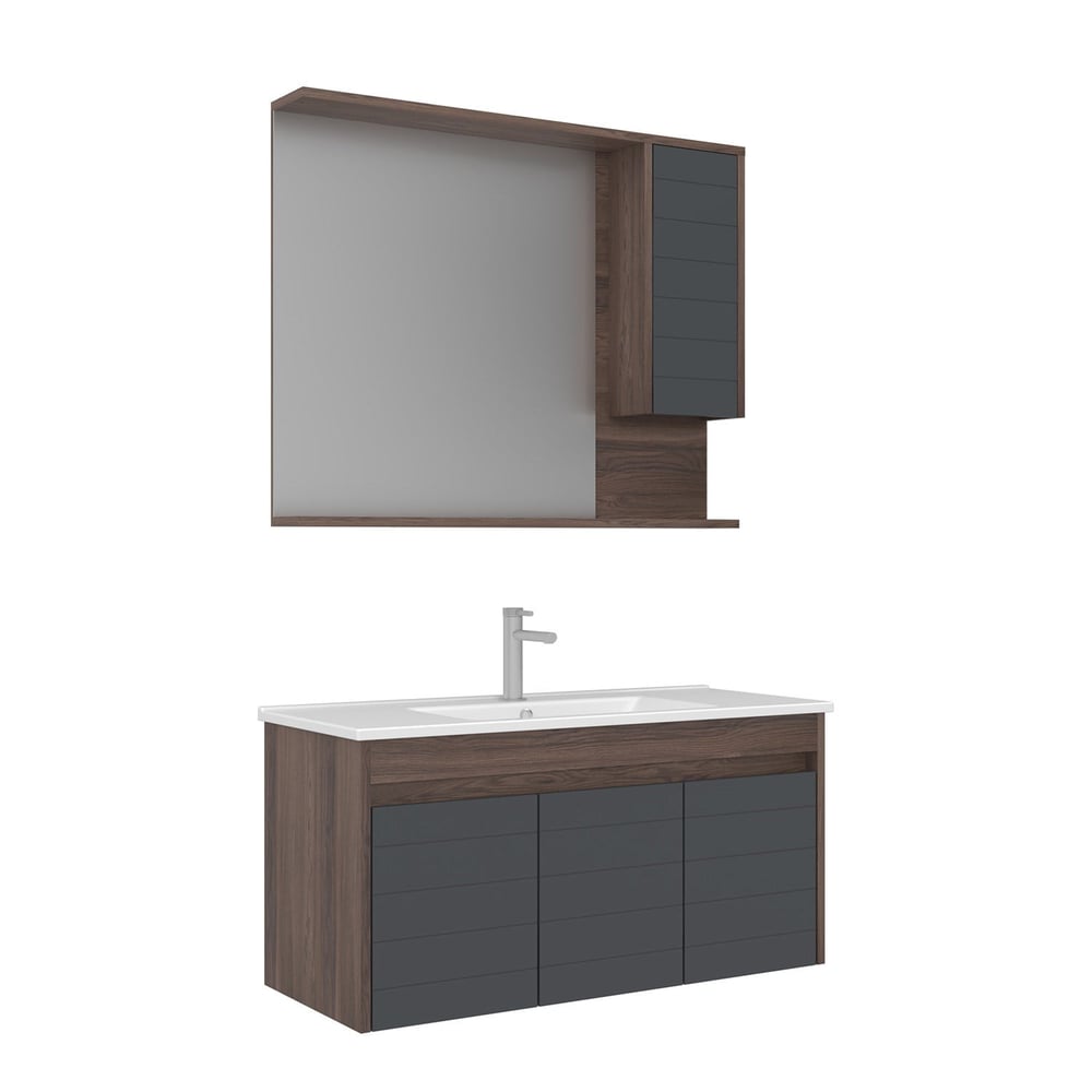 Serra 100 cm Banyo Dolabı Takımı