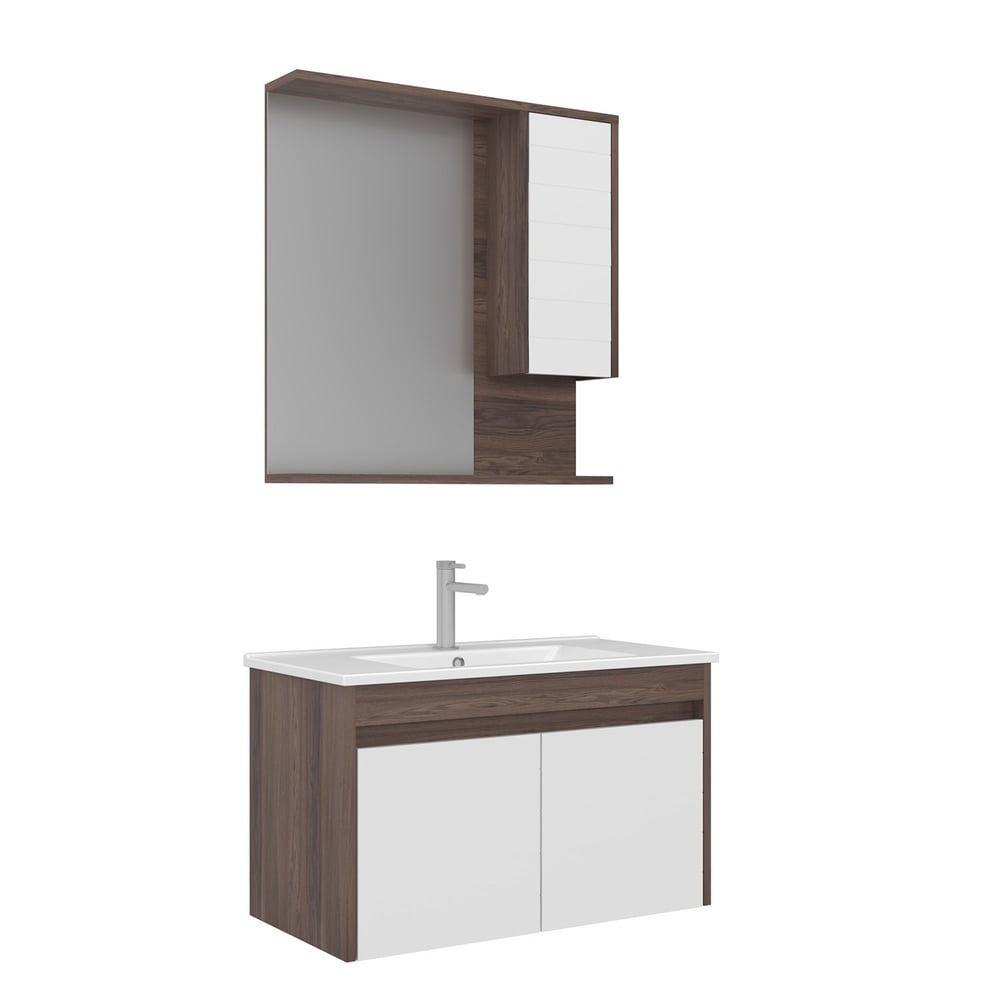 Serra 85 cm Banyo Dolabı Takımı