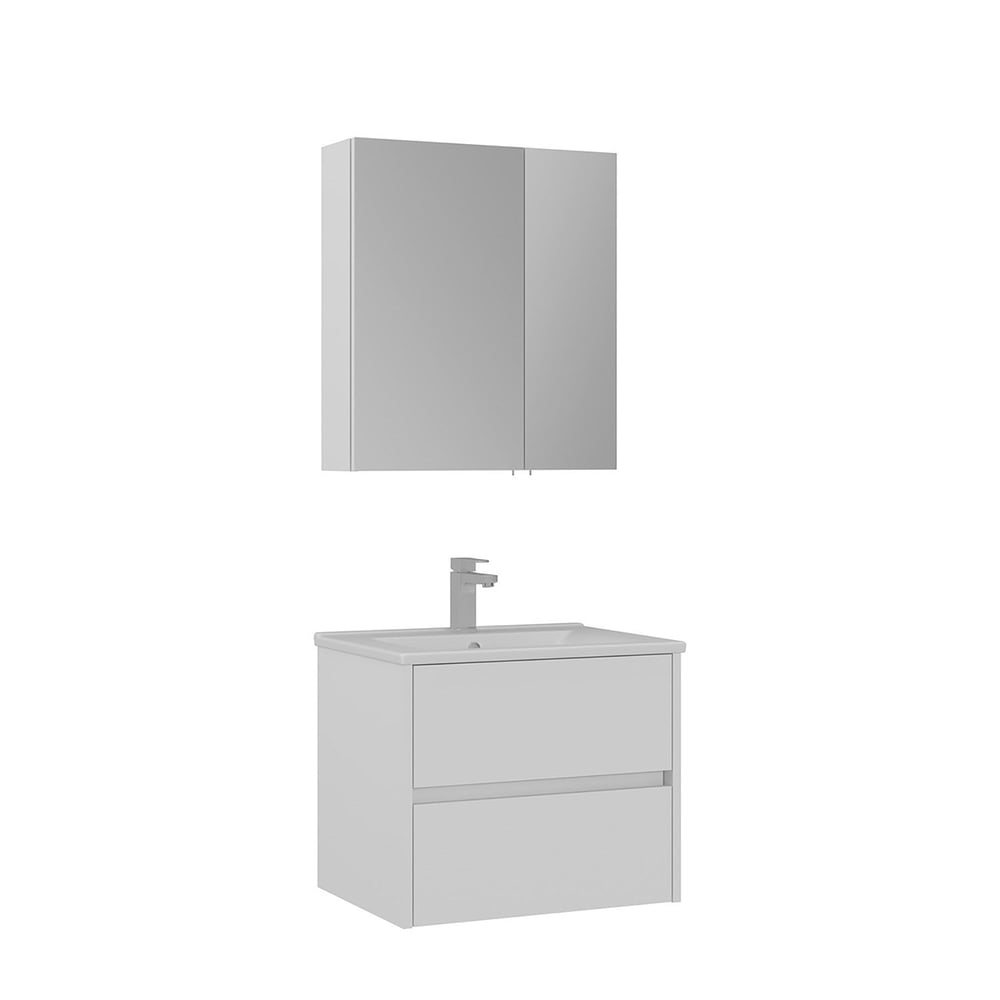 Side 65 cm Çekmeceli Banyo Dolabı Takımı
