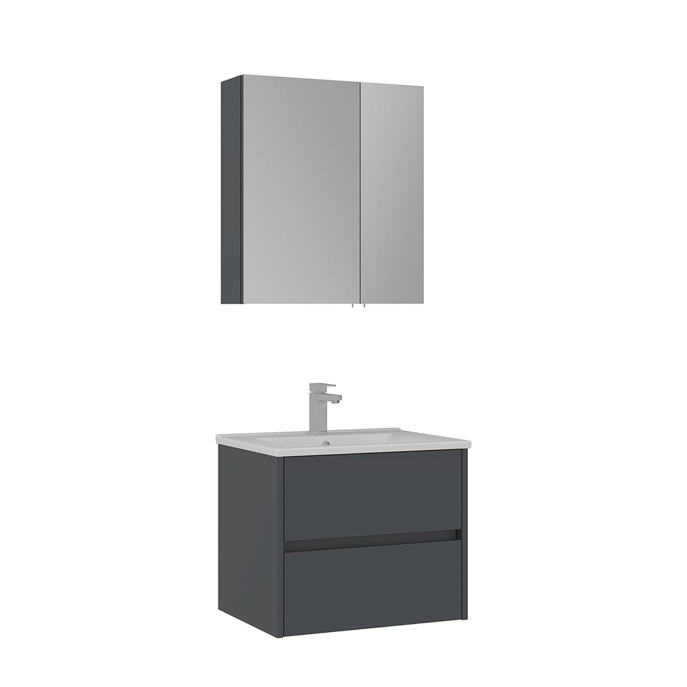 Side 65 cm Çekmeceli Banyo Dolabı Takımı