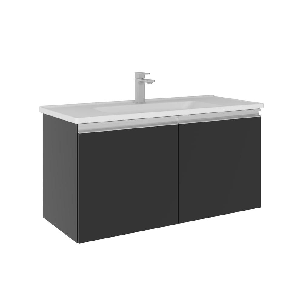 Terme 100 cm Lavabolu Banyo Alt Dolabı