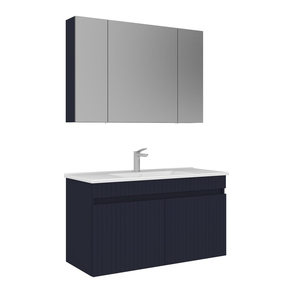 Tivoli 100 cm Banyo Dolabı Takımı