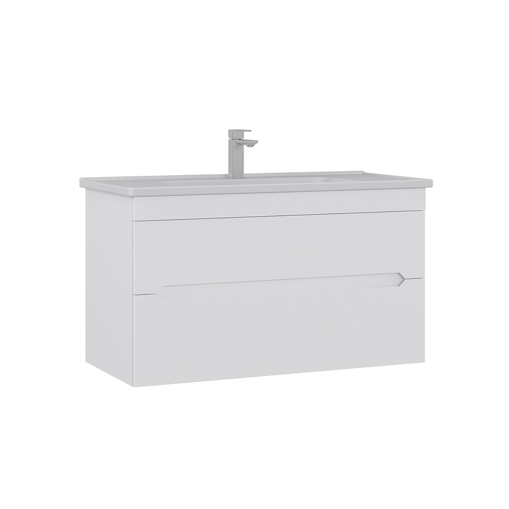 Varna 100 cm Lavabolu Banyo Alt Dolabı