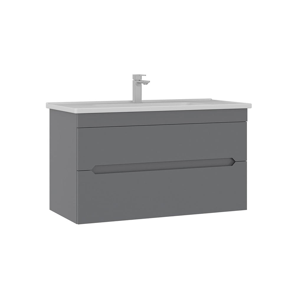 Varna 100 cm Lavabolu Banyo Alt Dolabı