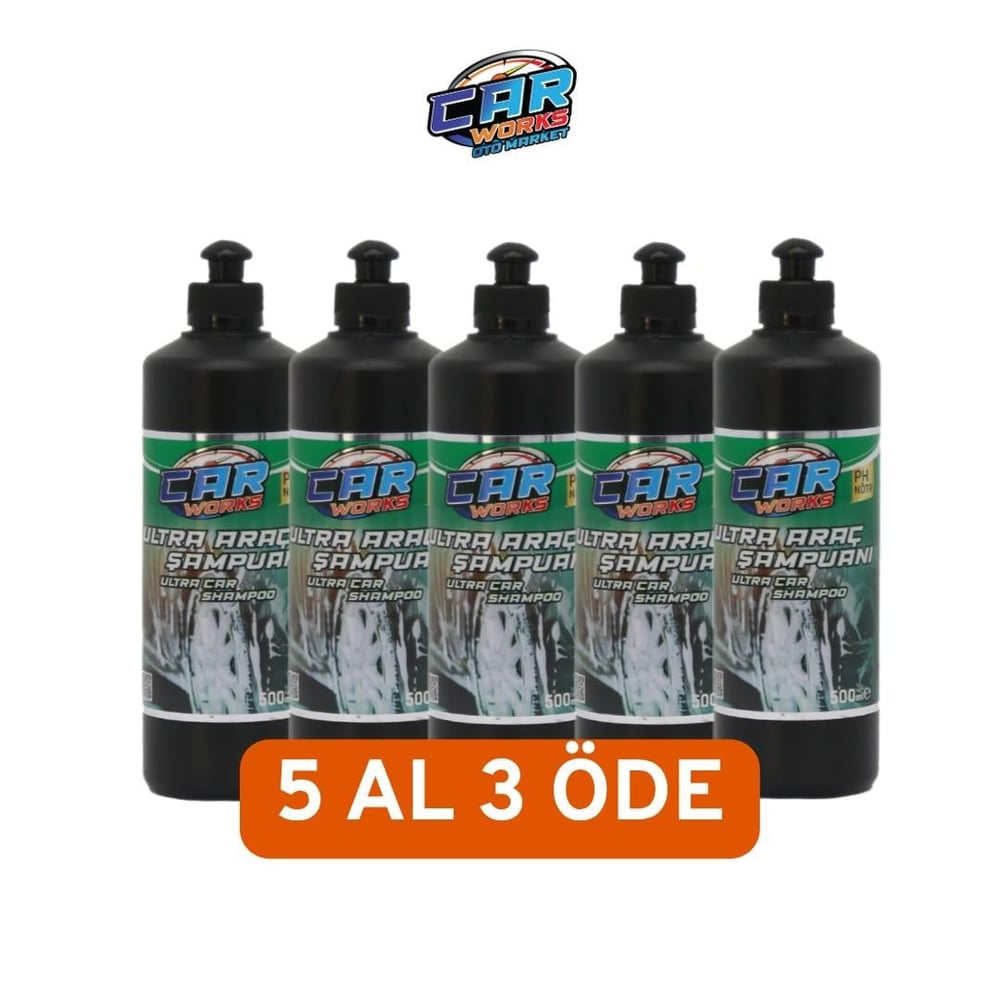 5 ADET ULTRA PH ARAÇ ŞAMPUANI