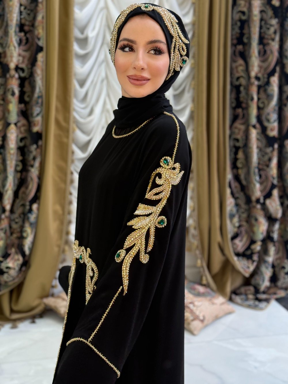GOLD İŞLEME İKİLİTAKIM MEDUSA