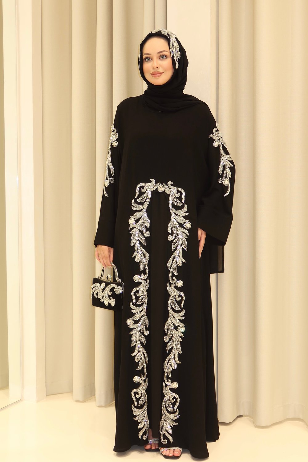GÜMÜŞ MEDUSA ABAYA