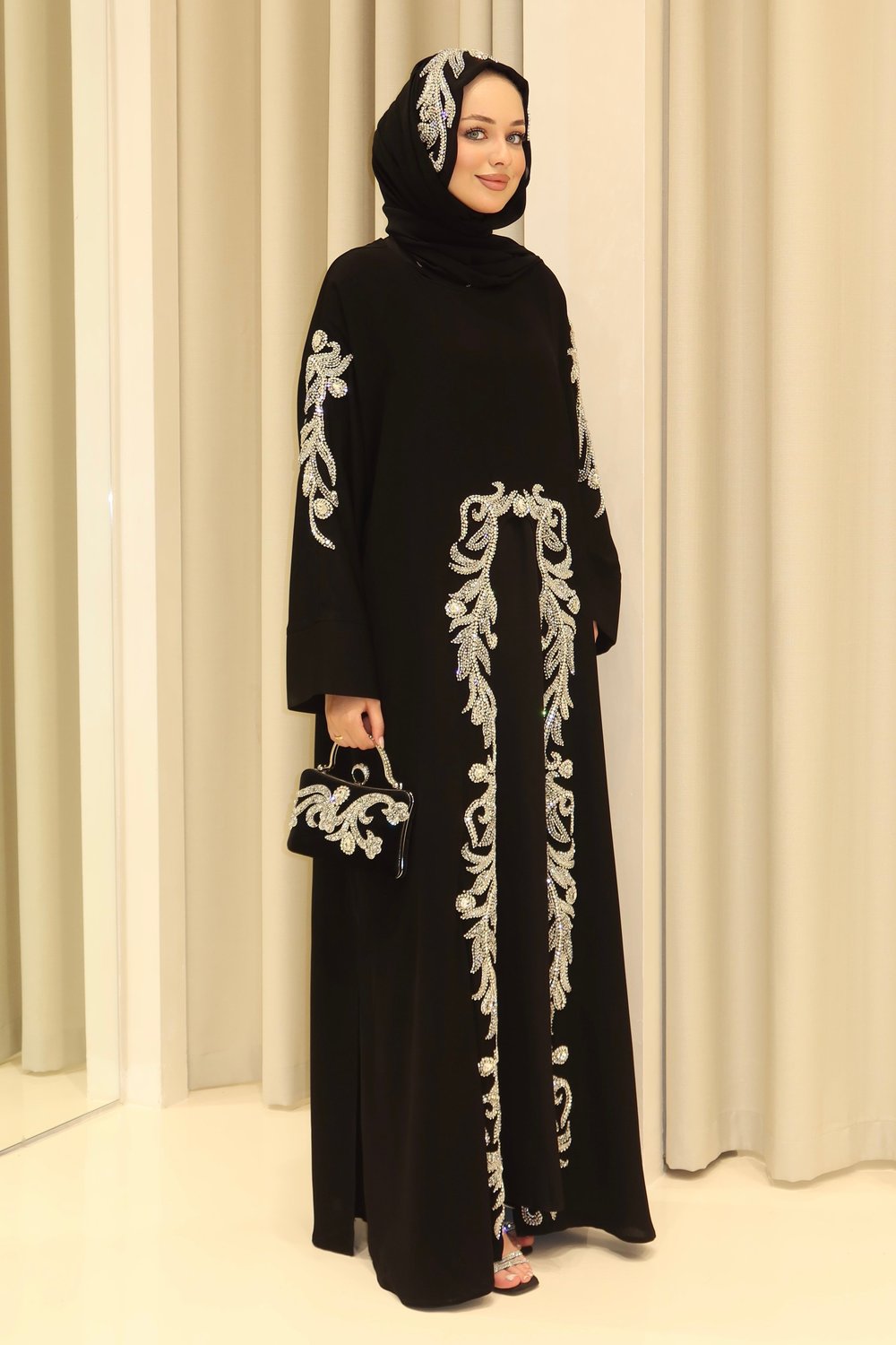 GÜMÜŞ MEDUSA ABAYA