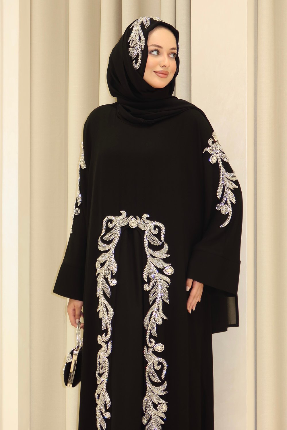 GÜMÜŞ MEDUSA ABAYA