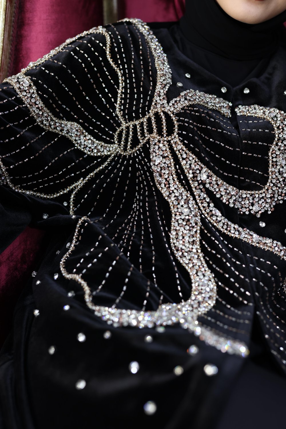 KADİFE ŞAFAK ABAYA
